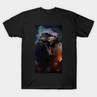 scary t-rex screaming T-Shirt